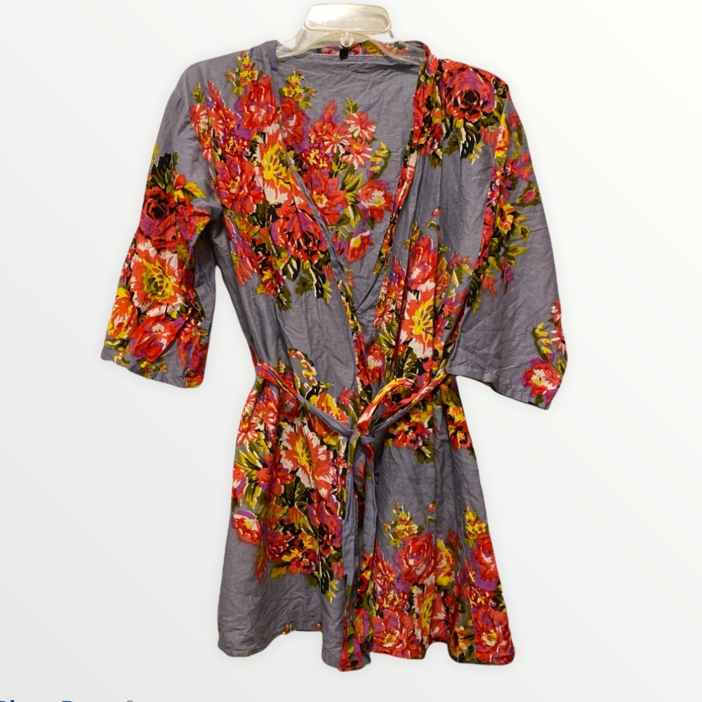 Floral Kimono Wrap